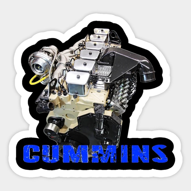 CUMMINS DIESEL Sticker by Cult Classics